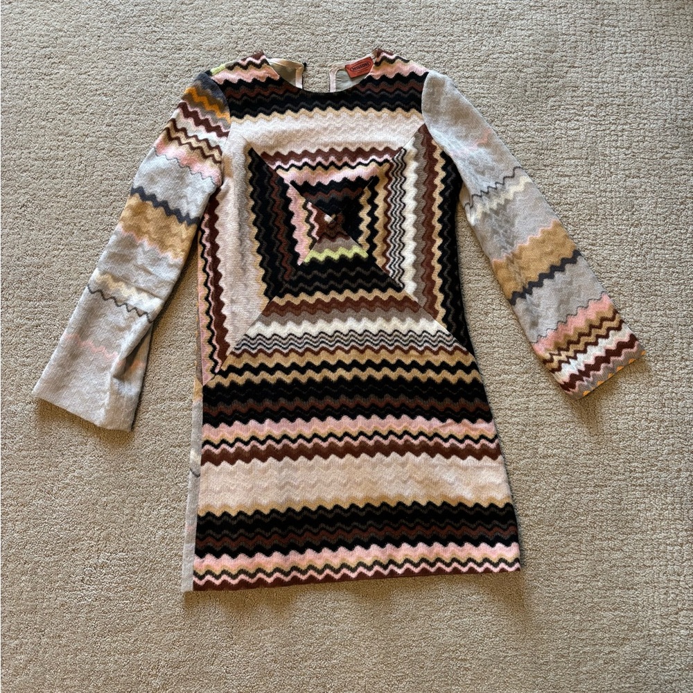 Missoni patterned dress, size 40